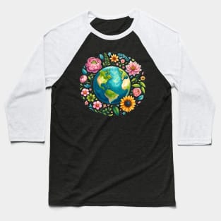 Everyday Earth day Baseball T-Shirt